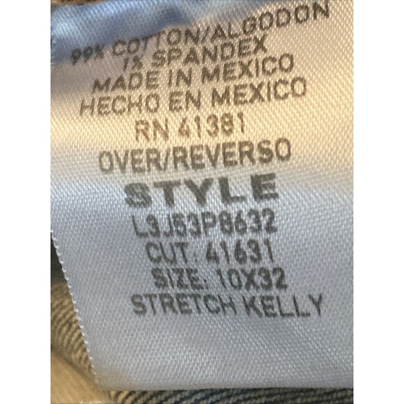 Polo Ralph Lauren Jeans Stretch Kelly Bootcut Jeans Medium Wash Denim Sz 10 X32 - Picture 11 of 13